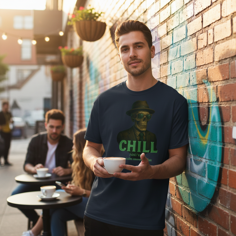 Skeleton warrior with glowing runes