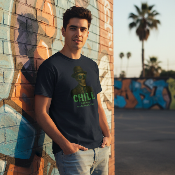 Skeleton warrior with glowing runes