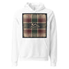 Custom Grungy Plaid Hoodies mockup 5