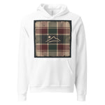 Custom Grungy Plaid Hoodies mockup 5